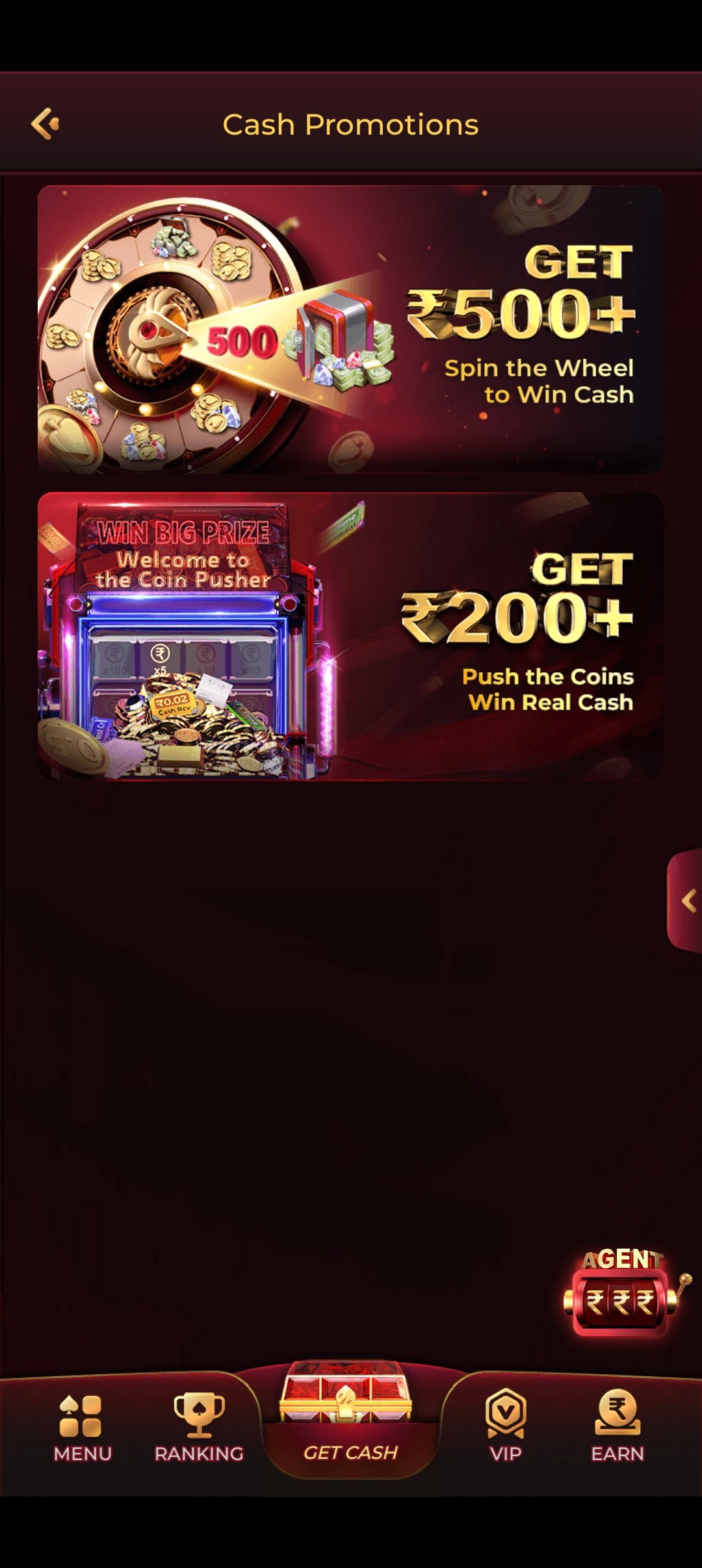 ic7 game Teen Patti card table on mobile